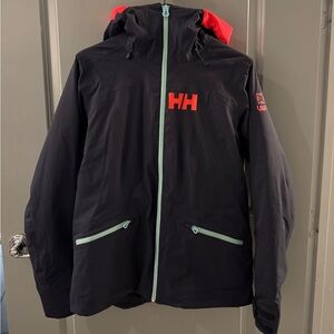 Helly Hansen Navy and Red Ski Jacket